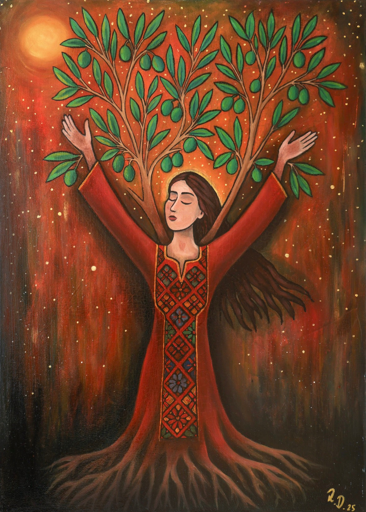 Tochter des Olivenbaums