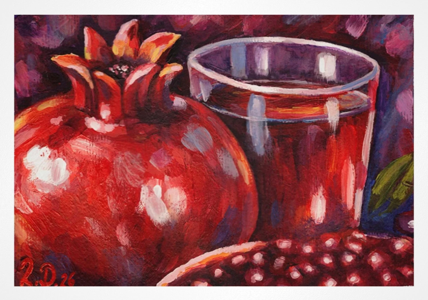 Granatapfel A5